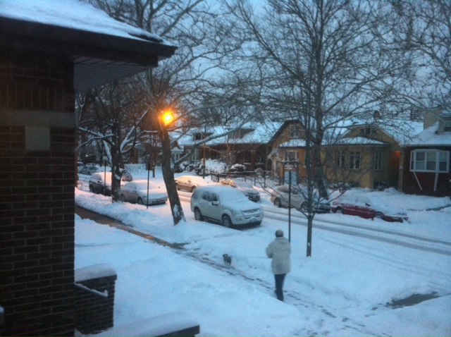 Snow in Chicago, 2013- 1